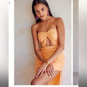 Kiska Canteloupe Gown